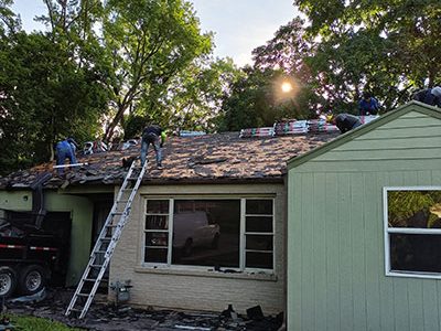 Residential Storm Damage Roof Repair Services